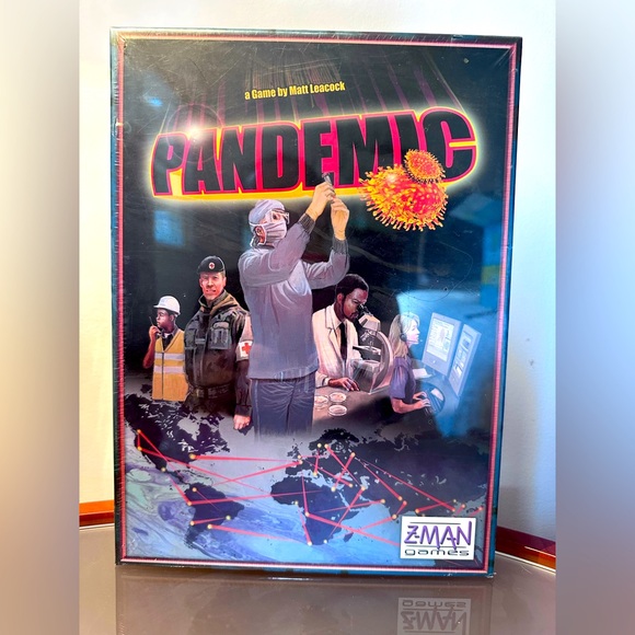 FACTORY SEALED: Pandemic Board Game by Matt Leacock Z-Man Games - 2008-2011 - Picture 1 of 7